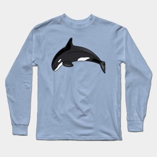 Orca - Cartoon Long Sleeve T-Shirt